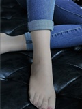 [IESS] Zhang Xinyue's silk feet, high heels and jeans(19)